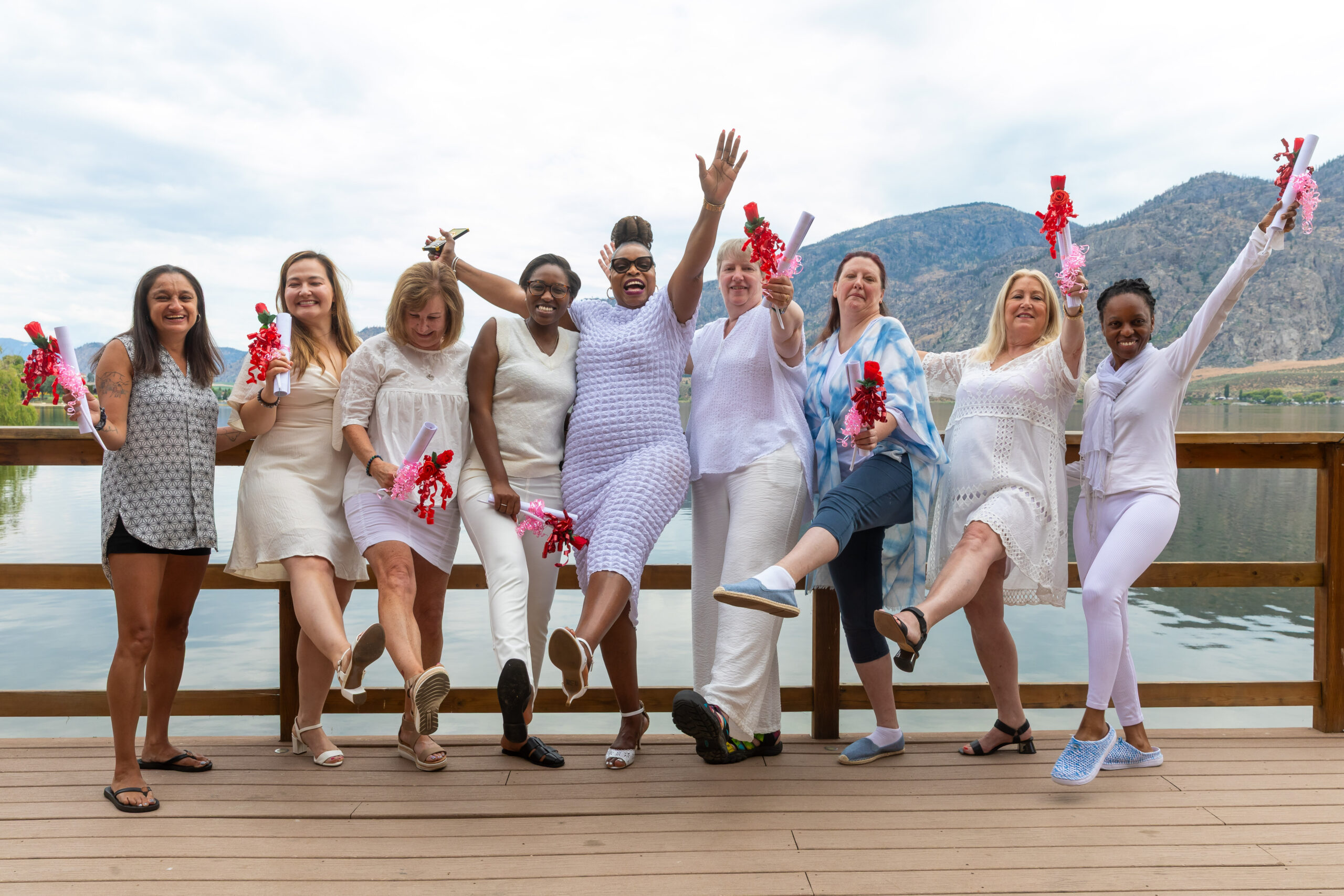 RETREAT GRAD ON THE BEACH